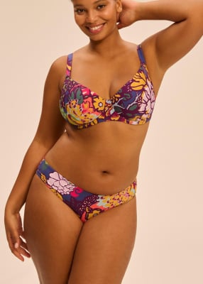 Haut de bikini bonnets profonds 